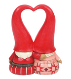 Jim Shore Gnome Is Where The Heart Is - Love Gnome Couple