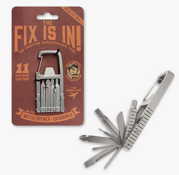 The Fix Is In! Screwdriver Multi-tool & Carabiner