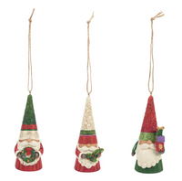 Jim Shore Christmas Gnome Ornaments