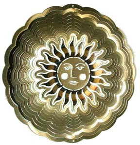Eycatcher - Small Sun Face Antique Gold - Next Innovations - Jules Enchanting Gifts