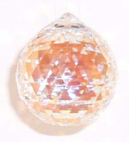 Double Faceted Ball 20mm Aurora Borealis - Crystals - Jules Enchanting Gifts