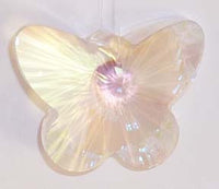 Beautiful Faceted Butterfly Aurora Borialis 28mm - Crystals - Jules Enchanting Gifts