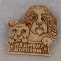Cat and Dog Pin