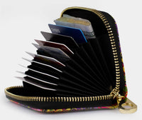 RFID Zipper Wallet - The Great Wave