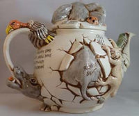 Crackin' Brew Teapot - Harmony Kingdom - Jules Enchanting Gifts