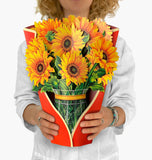 Sunflowers Pop-up Greeting Card