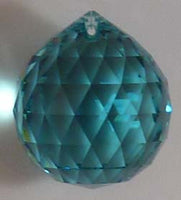 Double Faceted Ball 20mm Green - Crystals - Jules Enchanting Gifts