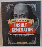 Shakespeare Insult Generator - Hachette Book Group - Jules Enchanting Gifts