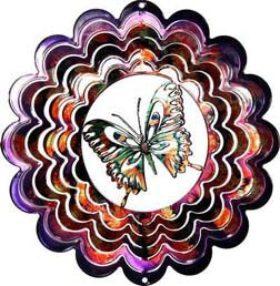 Eycatcher - Medium Butterfly Purple Kaleidoscope - Next Innovations - Jules Enchanting Gifts