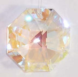 Octagon 40mm Aurora Borealis - Crystals - Jules Enchanting Gifts