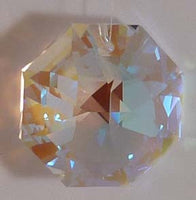 Octagon 40mm Aurora Borealis - Crystals - Jules Enchanting Gifts