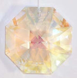 Octagon 40mm Aurora Borealis - Crystals - Jules Enchanting Gifts