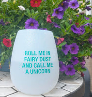 Fairy Dust Unicorn - Silicone Wine Glass
