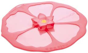 Pink Hibiscus Lid 9" - Charles Viancin - Jules Enchanting Gifts