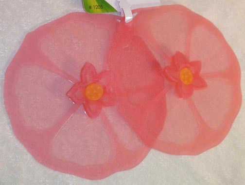 Pink Hibiscus Drink Covers 4" Set of 2 - Charles Viancin - Jules Enchanting Gifts