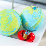 Peace Bath Bomb with Surprise Ring Inside