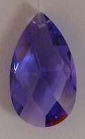 Faceted Almond 50mm Violet - Crystals - Jules Enchanting Gifts