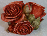 Double Red Rose - Harmony Kingdom - Jules Enchanting Gifts