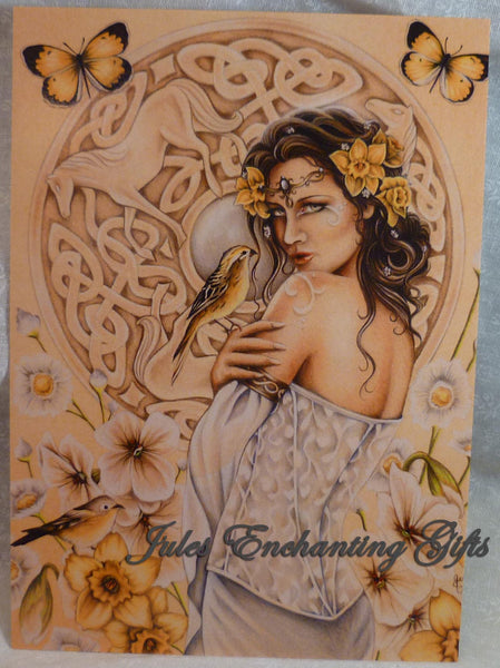 Rhiannon - 5 x 7 Fairy Art Print - Munro Gifts - Jules Enchanting Gifts