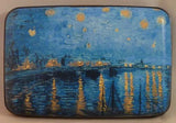Wallet Fine Art #2 - Starry Night on the Rhone - Fig Design - Jules Enchanting Gifts