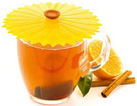 Sunflower Drink Cover 4" Set of 2 - Charles Viancin - Jules Enchanting Gifts