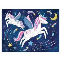 Unicorn Magic Puzzle to Go with Drawstring Bag