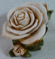 Single White Rose - Harmony Kingdom - Jules Enchanting Gifts