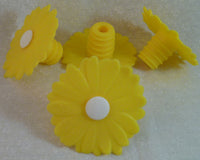 Daisy Bottle Stopper - Yellow - Charles Viancin - Jules Enchanting Gifts